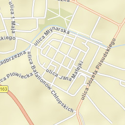 Białogard Street Map