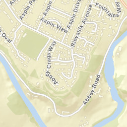 15 Abbey Mill View, Knaresborough, North Yorkshire Street Map