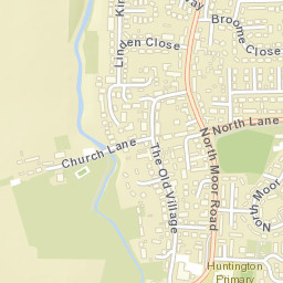 2 Church Lane, Huntington, York YO32 9RE Street Map