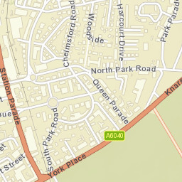 Harrogate Street Map