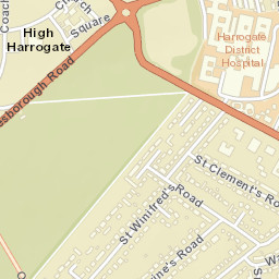 50 North Park Road, Harrogate, North Yorkshire Street Map