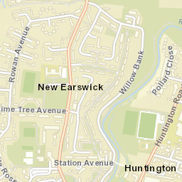 Haxby Road, York YO32, UK Street Map