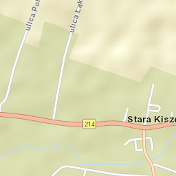 Stara Kiszewa Street Map