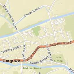 Gargrave Street Map