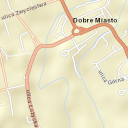 Dobre Miasto Street Map