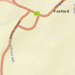 Foxford Street Map