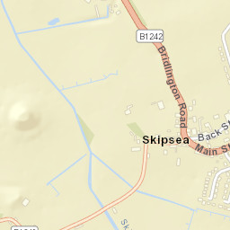 Skipsea Street Map