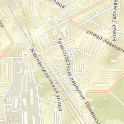 Uzlovaya Street Map