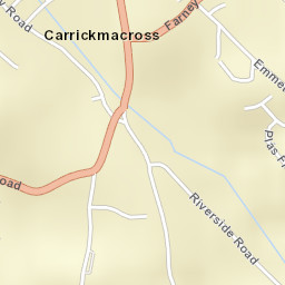 Carrickmacross Street Map
