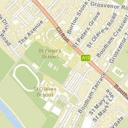 City of York Street Map