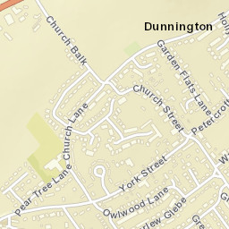6 Common Road, Dunnington, York YO19 Street Map