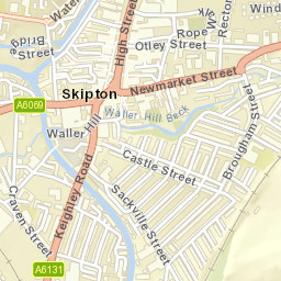 Skipton Street Map