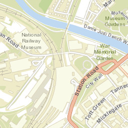 Station Rise, York YO1, UK Street Map