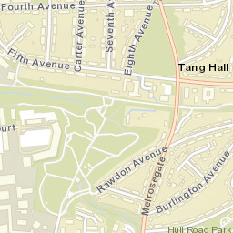 54-60 Rawdon Avenue, York YO10, UK Street Map