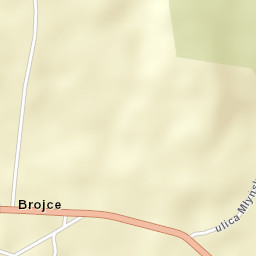Brojce Street Map