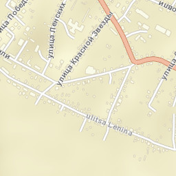 Kachug Street Map