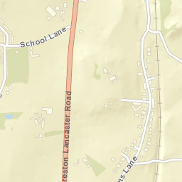 24 School Lane, Forton, Preston, Lancashire Street Map