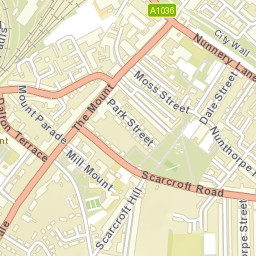 3 Blossom Street, York, North Yorkshire Street Map