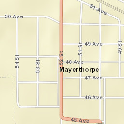 5314 47 Avenue, Mayerthorpe, AB T0E 1N0 Street Map