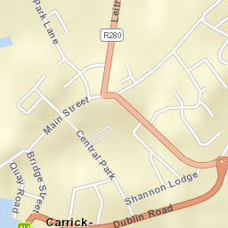 Carrick-on-Shannon Street Map
