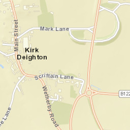 Loshpot Lane, Wetherby, North Yorkshire Street Map