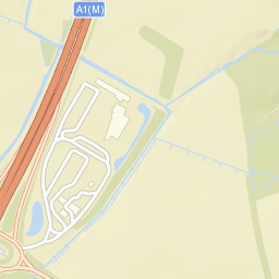 A1(M), Wetherby, North Yorkshire LS22, UK Street Map
