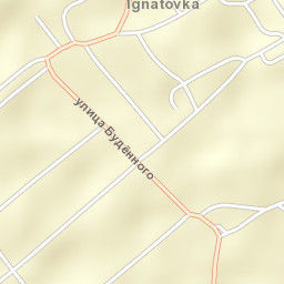Ignatovka Street Map