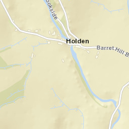 Barret Hill Brow, Clitheroe, Lancashire BB7 Street Map