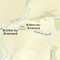 2 Main Street, Bolton by Bowland, Clitheroe Street Map