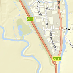 Skipton Road, Keighley, North Yorkshire BD20, UK Street Map