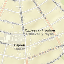 Odoyev Street Map
