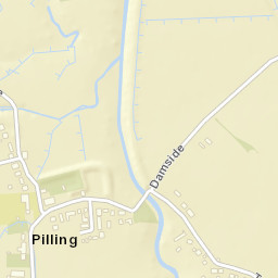 Backsands Lane, Preston, Lancashire Street Map