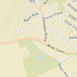 54 Dalmally Close, York YO24, UK Street Map