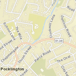 22 Chapmangate, Pocklington, York Street Map