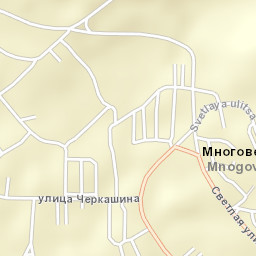 Mnogovershinnyy Street Map