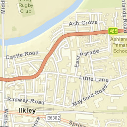 Ilkley Street Map