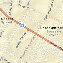 Spassk Street Map