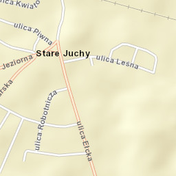 Stare Juchy Street Map