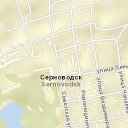 Sernovodsk Street Map