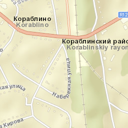 Korablino Street Map