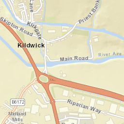 Cross Hills Street Map