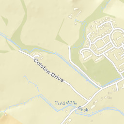 Burley in Wharfedale Street Map