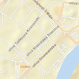 Świnoujście Street Map
