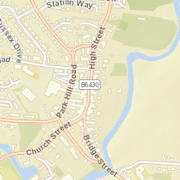 Garstang Street Map