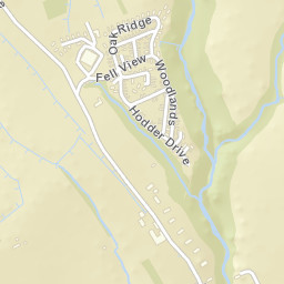 Moor Lane, Clitheroe, Lancashire BB7, UK Street Map