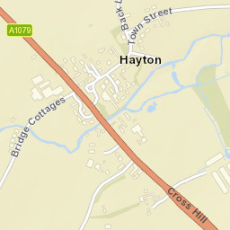 Hayton Street Map