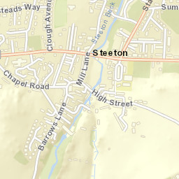 14-16 Station Rd, Steeton, West Yorkshire BD20, UK Street Map