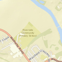 25 Westgate, Tadcaster, North Yorkshire Street Map