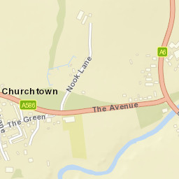 24 Church Street, Preston, Lancashire PR3 Street Map