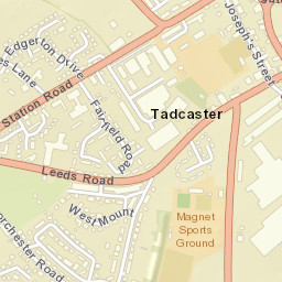 Tadcaster Street Map